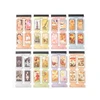 20 Sheets Vintage Paper Multi Style Deco Retro Stationery Supplies Writing Paper Journal Label Material Scrapbooking Supplies 6
