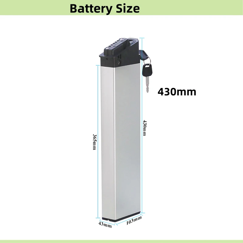 48V Folding E Bike Battery 10.4Ah 12.8Ah 14Ah for Samebike LO26 20LVXD30 XP2.0 Foldable Electric Bicycle Batteries DCH 006 lithium battery pack