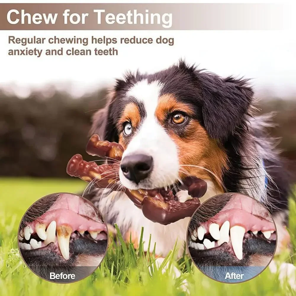 Indestructible Gorilla Dog Chew Toys for Aggressive Chewers Large Dog Chewing Stick Indestructible Tough Durable Pet Toys Gift 4