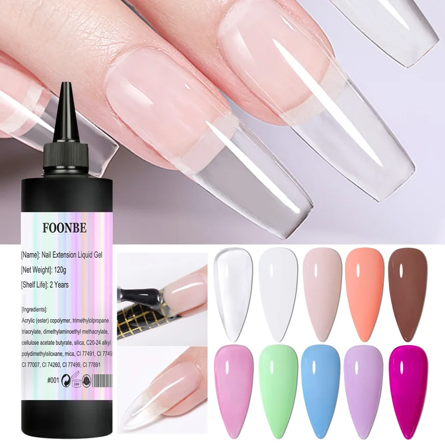 2 Or 3pcs Nail Gel For Nails Extension Nails Finger Quick Building Uv Nail  Gel Prolong Form Tips Manicure Equipment La1623-3 - Nail Gel - AliExpress