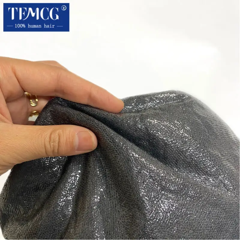Parrucche per capelli umani con base annodata in PU completa per le donne 6 "14" Parrucca corta per capelli umani durevoli per le donne Parrucca piena per donna in PU per capelli umani al 100% - immagine 6