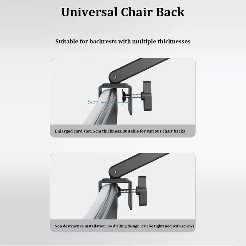 New Office Chair Adjustable Headrest Ergonomically Designed Retractable bracket Pillow Waist Protection Cushion Comfortable Rest 3