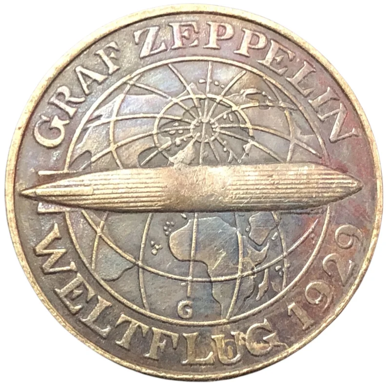 1930 Germania 3 Reichsmark Graf Zeppelin