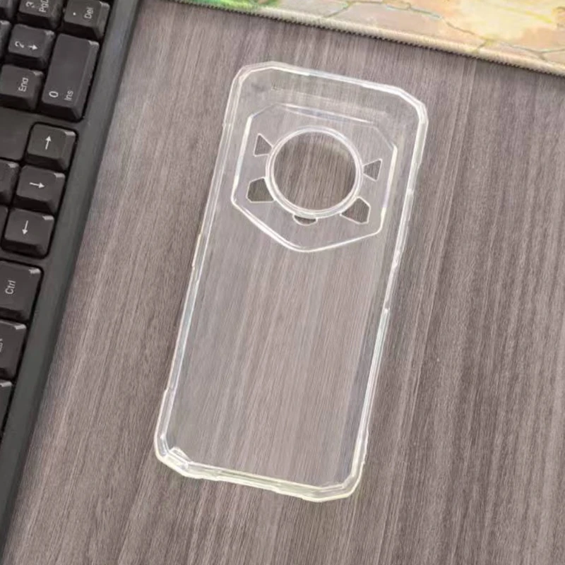 Transparent Black Silicone Protective Phone Case for Doogee Blade Series - Soft TPU Cover