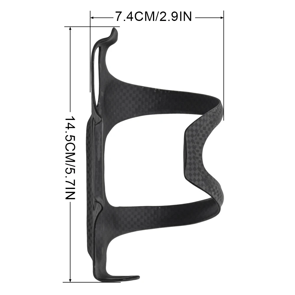 Bike Water Bottle Cage Bicycle Bottle Holder Full Carbon Fiber Bike Water Bottle Bracket Lightweight Cycling Accessories
