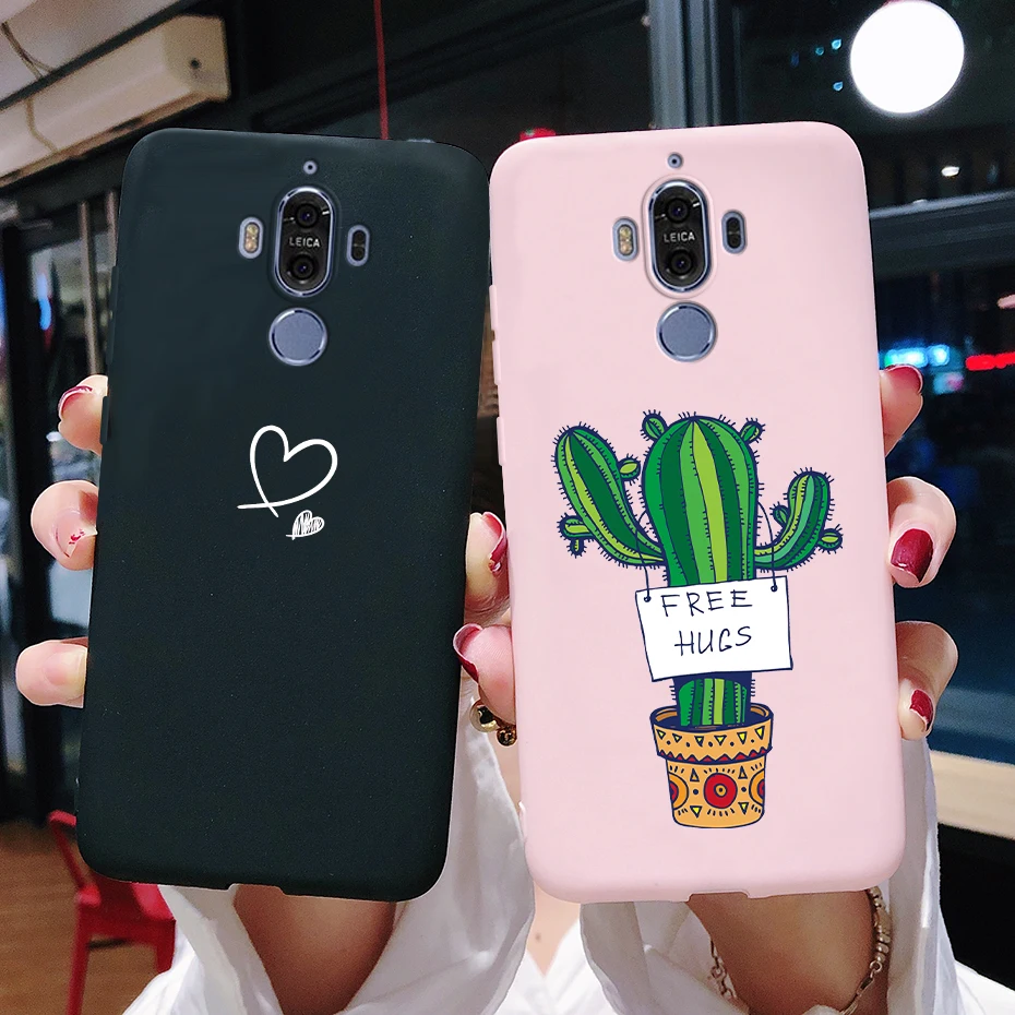 Cute Cat Cartoon Silicone Case - Soft Shockproof Cover