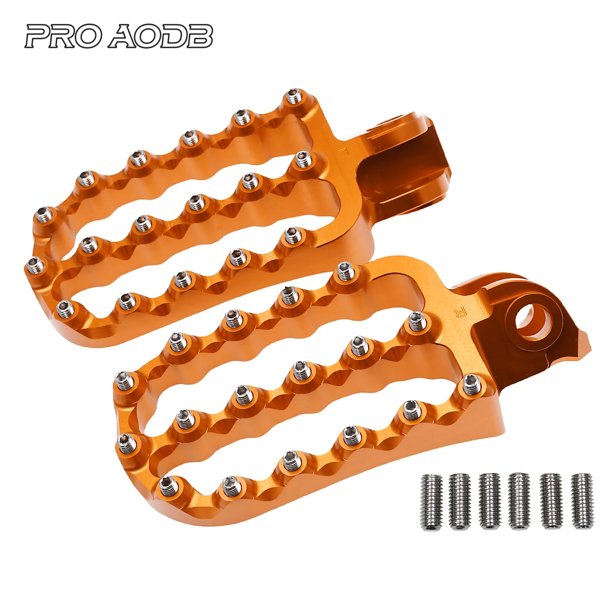 Premium Motocross Forged Foot Pegs for Adventure and Enduro Riding
