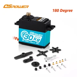 High-Performance Waterproof Digital Brushless Servo - Heavy Duty Torque for RC Models (S020A-180 Blue)