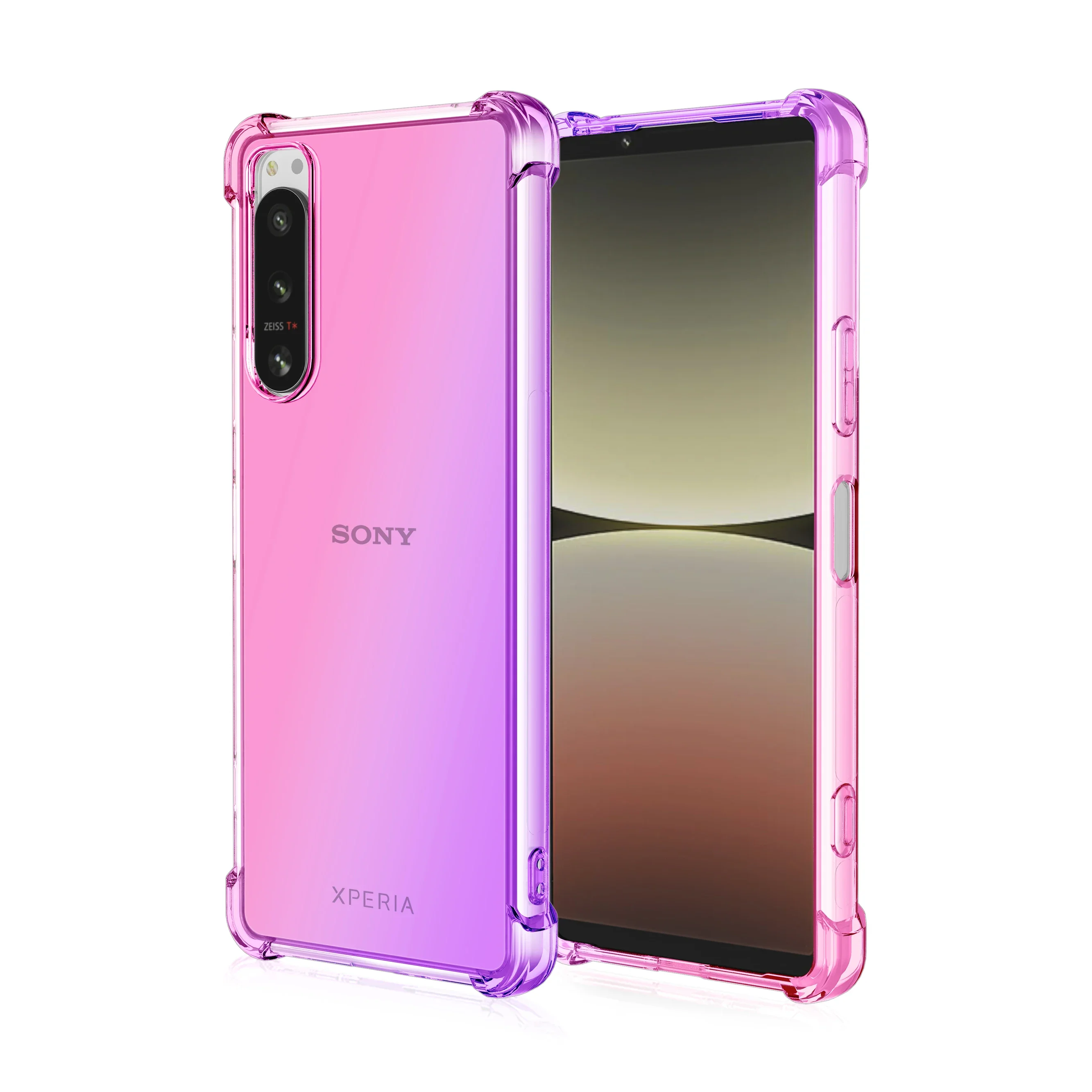 Shockproof Gradient Airbag TPU Protective Phone Case