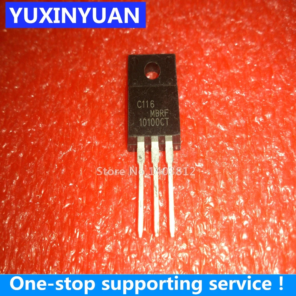 

MBRF10100CT MBF10100 10A 100V TO-220 10 шт./партия