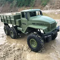 New RC Truck 1:16 Remote Control Car 2.4G RC Crawler Off-road Car 6WD 15Km/h RTR KIT Suspension truck Suitable For Boys' Gifts 2