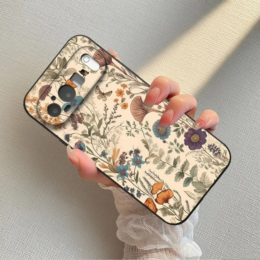 Cartoon Mushroom Phone Cover Case