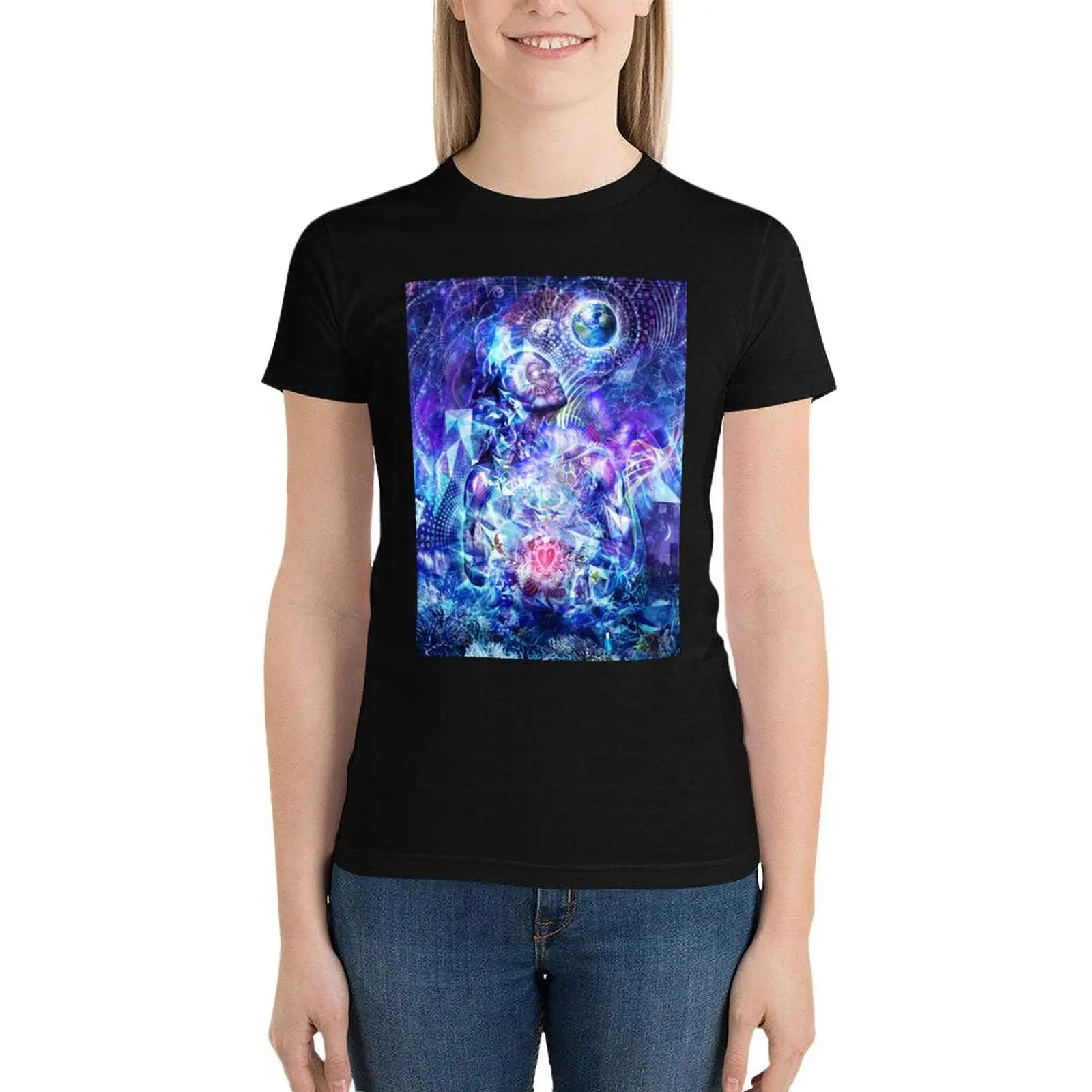 

Transcension T-Shirt anime clothes aesthetic clothes graphics luxury designer clothing Women