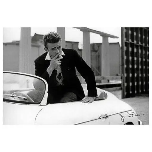 

JAMES DEAN POSTER Cigarette Break RARE HOT NEW 24x36