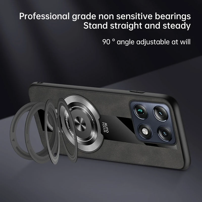 Magsafe Magnetic Ring Holder Cover for Wireless Charging - Shockproof Case