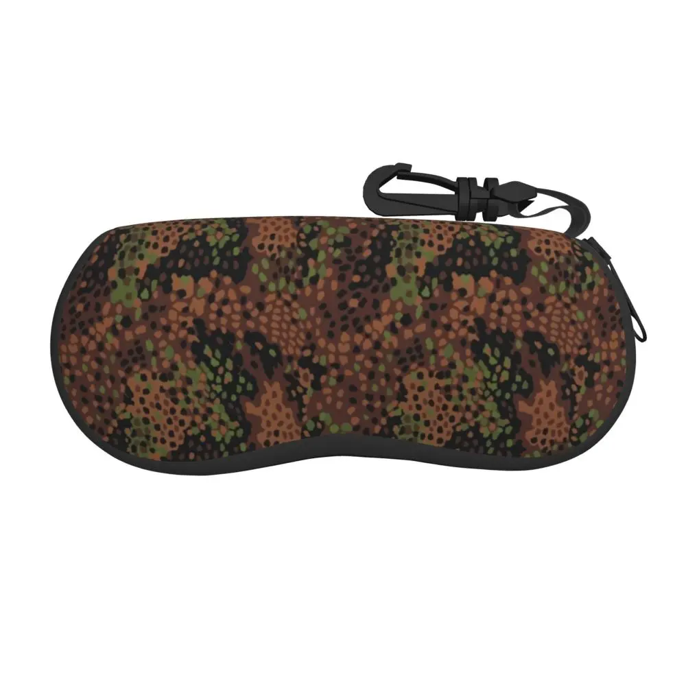 Benutzerdefinierte Flecktarn Camo Sonnenbrille Soft Case Neopren Reißverschluss Camouflage Shell Brillenetui Schutzbox für Brillen – Detail 9