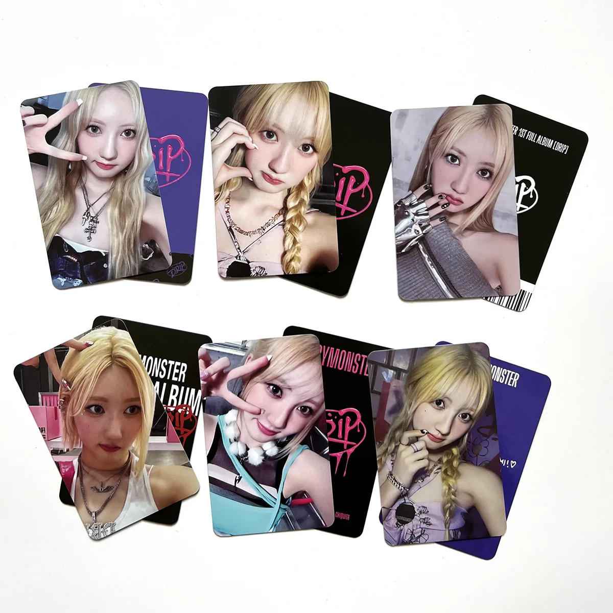 Kpop BABYMONSTER 1st Full Album DRIP Photocard 7pcs/Set