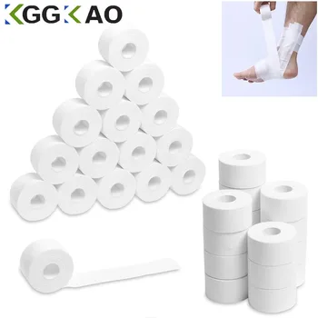 White Athletic Waterproof Cotton Adhesive Tape 2.5/3.8/5cm 1
