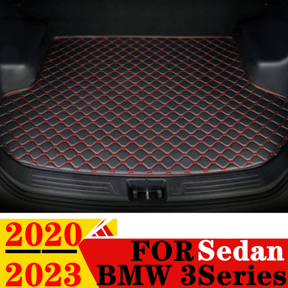 

Коврик для багажника автомобиля для BMW 3 серии седан 2023 2022 2021 2020 плоский боковой защитный коврик для груза коврик подкладка крышка задние детали