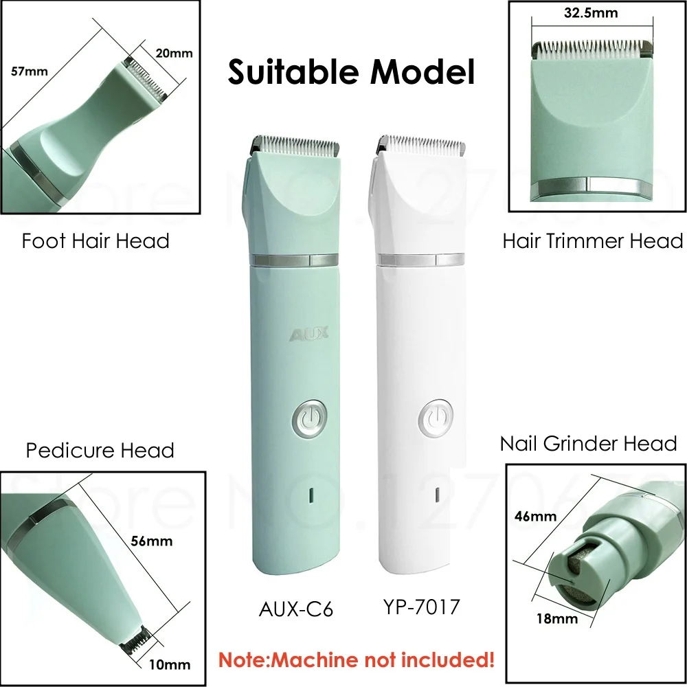 1pcs Original Dog Clipper Ceramic Blade, Sharp Steel Foot Cutter Knife, For Pet Hair Trimmer, Paw Nail Grinder Head, pet nail clipper, pet nail grinder, pet nail scissors, pet nail knife, pet nail file