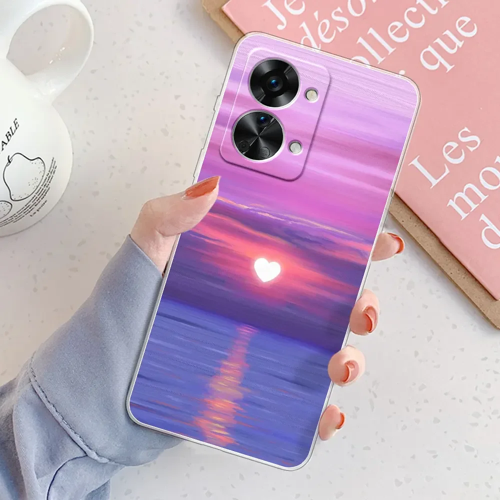 Clear Soft Silicone Phone Case Cover - Stylish Girls Design