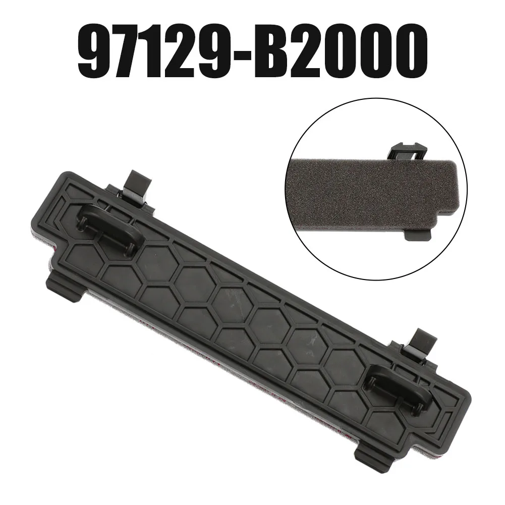 

Чехол для автомобильного внутреннего воздушного фильтра для Kia Soul 14-19 97129-B2000, пластиковая черная крышка для автомобильного фильтра кондиционера