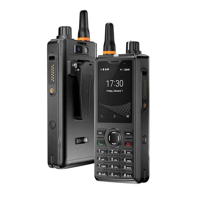 UNIWA F41 4G Rugged Phone POC Walkie Talkie Zello 2.4" Touch Screen 1GB+8GB Waterproof Smartphone Android 8.1 4600mAh NFC 2