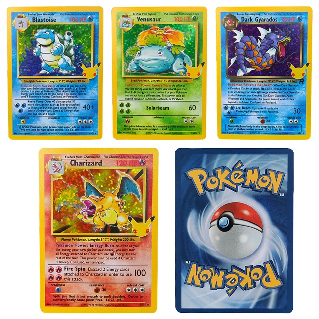 Pokemon Pikachu Illustrator DIY Flash Card Cards Game Pokemon Collection  Cards Gift Kids Toys