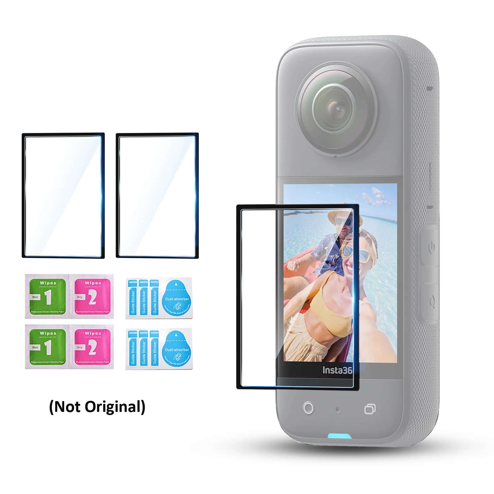 for Insta360 X3 Silicone Protective Case Body Cover Lens Guards Cap For Insta 360 X 3 Insta360 X3 Accessories