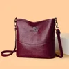 Soft Pu Leather Crossbody Bag for Women 2025 Luxury Handbag Women's Bag Designer Female Casual Hand Shoulder Sac A Main