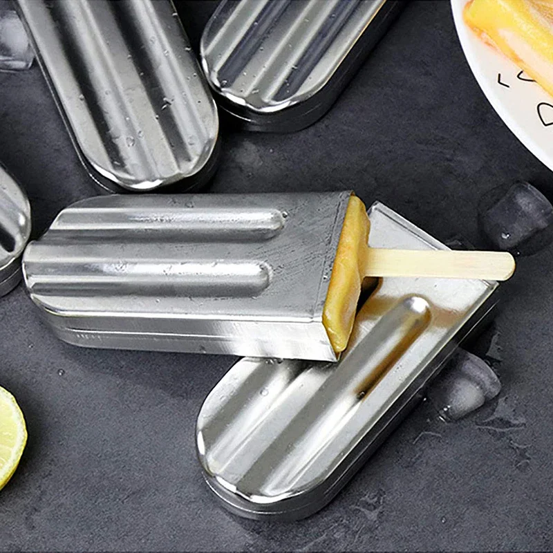 Stainless Steel Popsicle Mold Rack Ice Lolly Maker