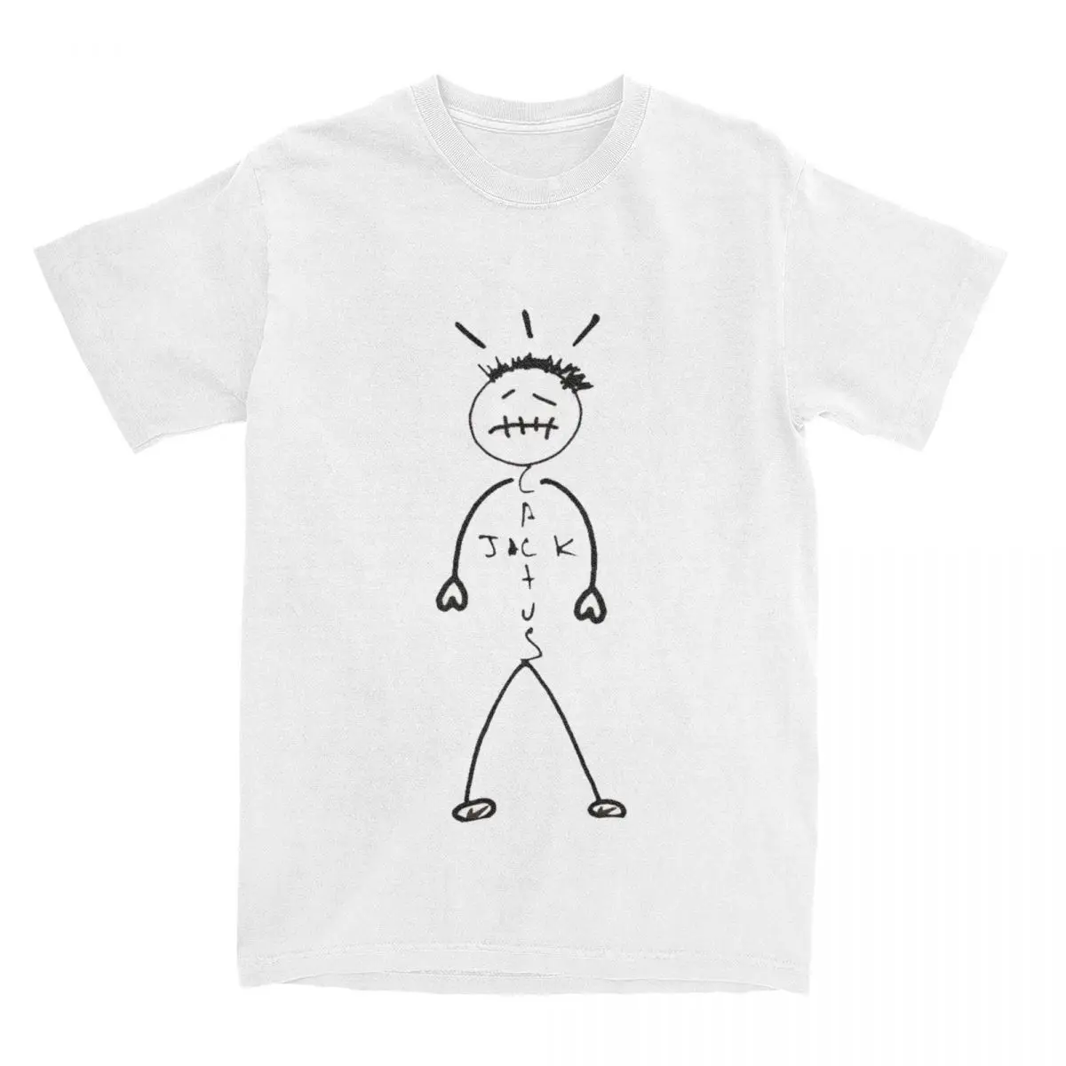 Travis Scotts Jackboys Rapper Per Uomo Donna Magliette Merce Fantastica Maglietta T-Shirt Puro Cotone Top Unici