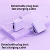 AC Plug Power Bank with Built-in Cable, Large Capacity 20000mAh Super Fast Charging 22.5W Portable Power Bank 2