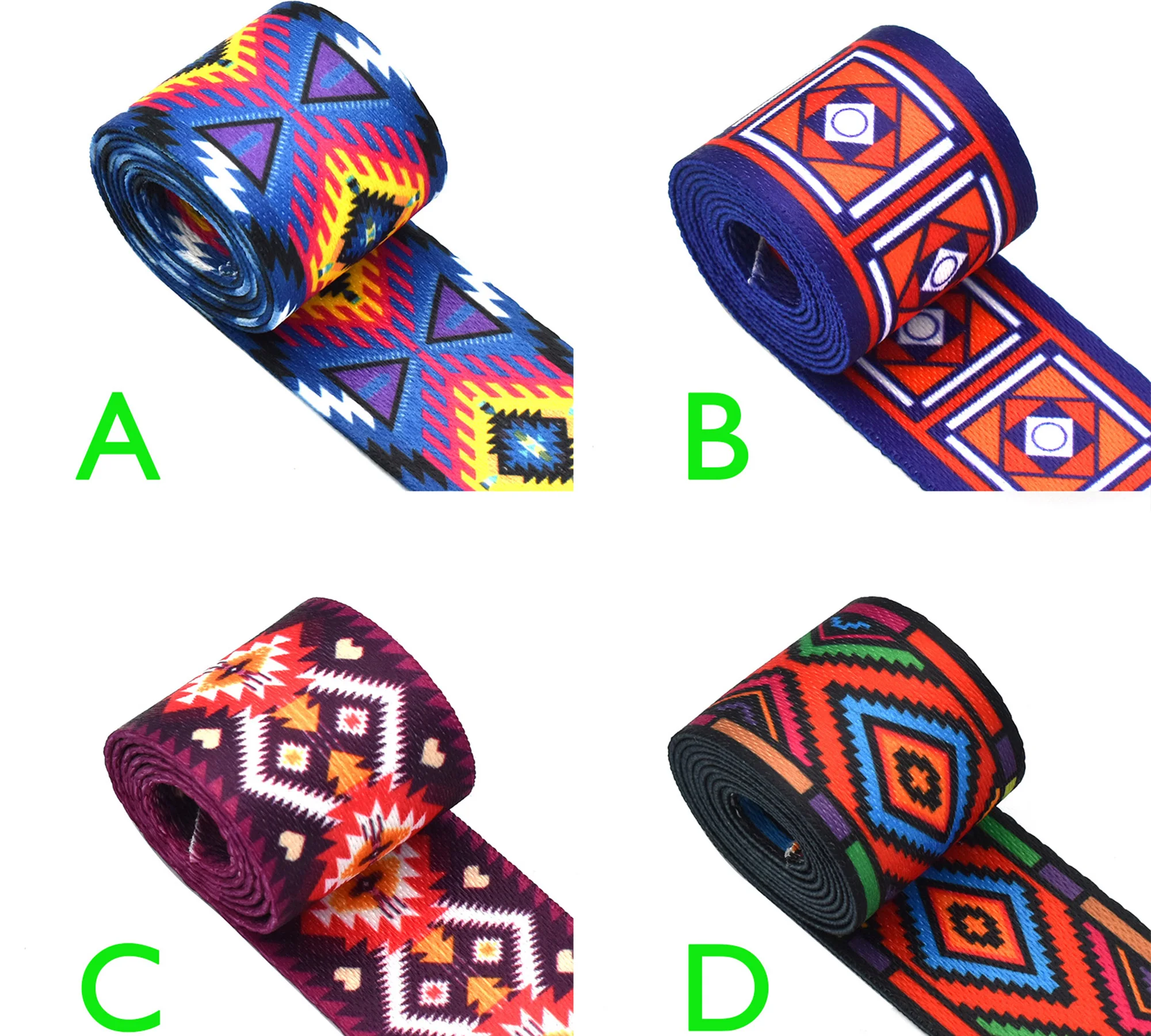 

Heavy Weight Ribbon Polyester Webbing 1.5inch Handbag Backpack Strap Dog Collar for Sewing Accessories Buckle Belt Making