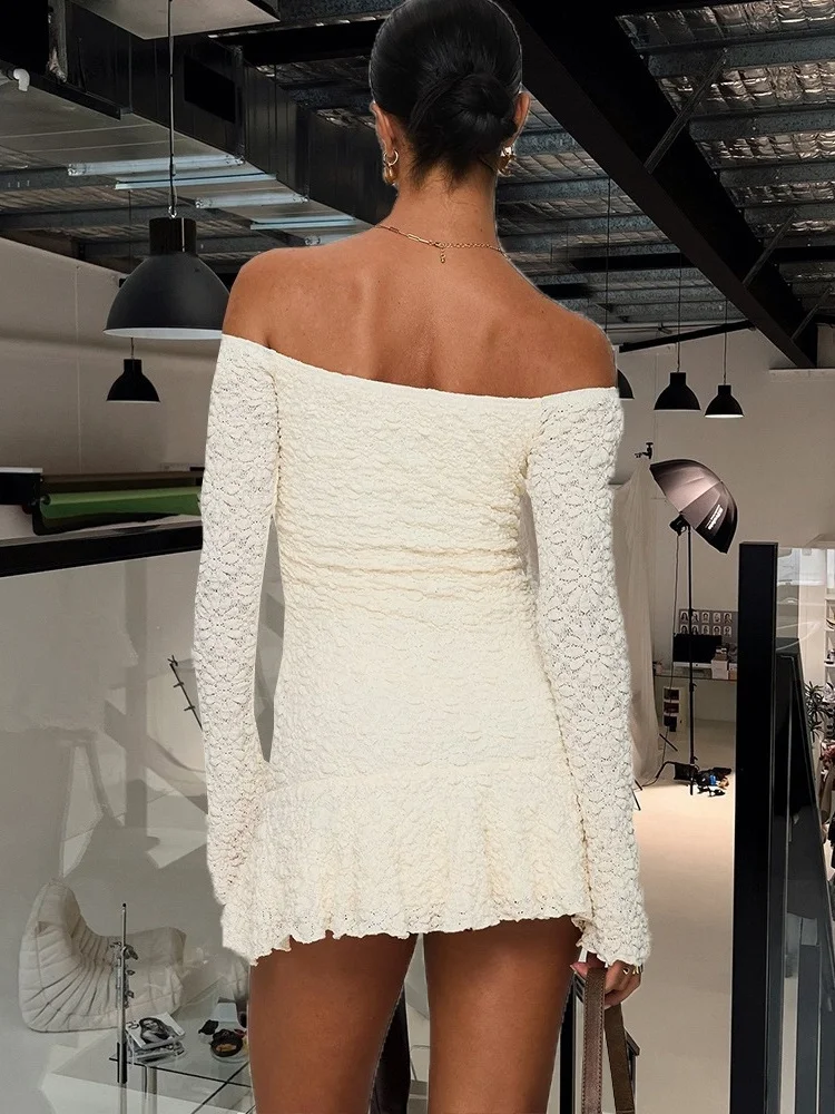 Wmstar Dresses for Women Wholesale Sexy One Shoulder Dress Wrapped High Elasticity Soft and Three Dimensional Fabric Sexy Club