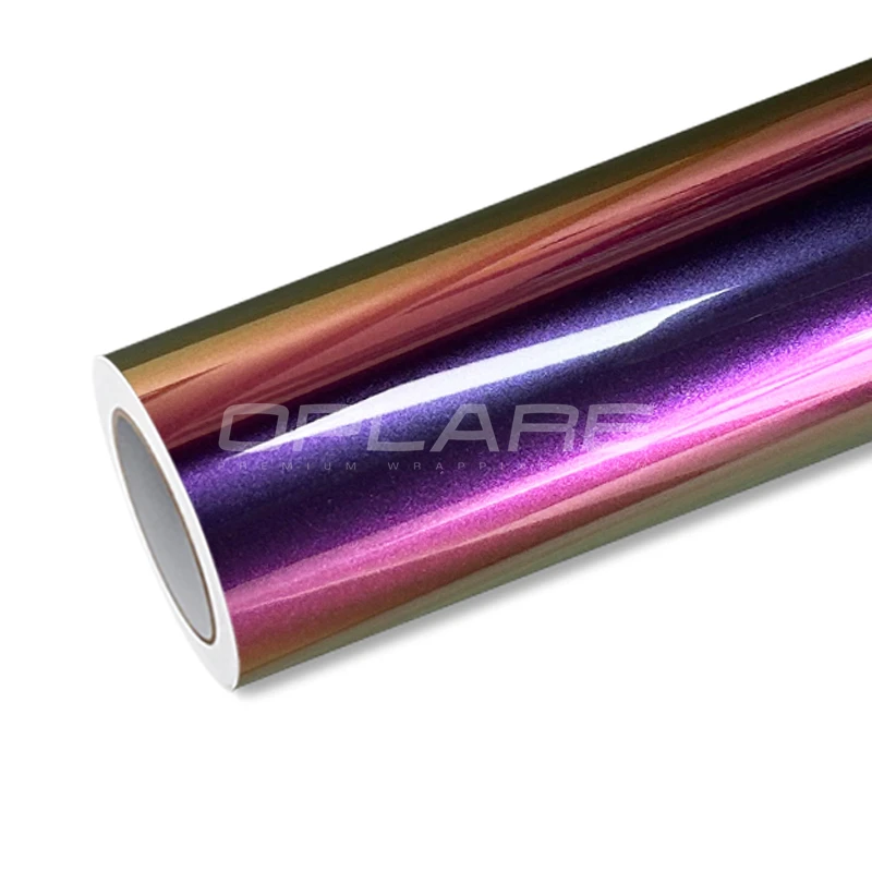 

Highest quality gloss celestial unicorn wrap film car skin film super chameleon vinyl wrap film for car wrap quality Warranty