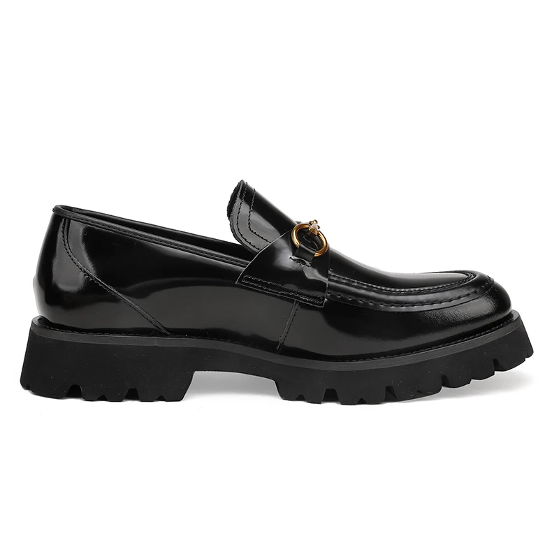 Men's shoes, business shoes men, foot cover, buckle, leather build, formal wear, love, European version, work wear