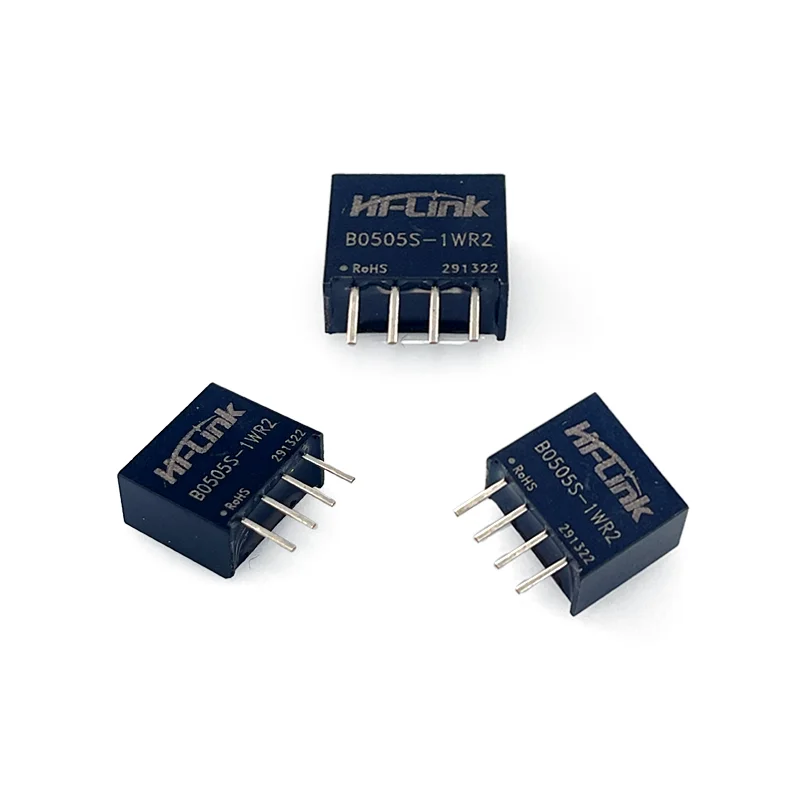 Hi-Link B0505S-1WR2 1W 5V 200mA DC-DC Power Supply Module CE RoHs 4.5-5.5Vdc