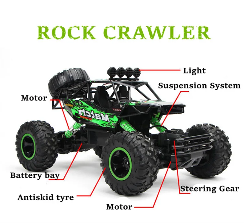 1:12 /1:16 4WD RC Car 2.4G Radio Remote Control Car Buggy Off-Road Car Remote Control Toys for Children Toys for Boys best RC Cars