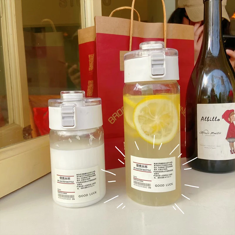 Description Picture 4 of item350Ml/550Ml/800Ml Water Bottle Space Cup New Bouncing Cover Handy Cup Sports Plastic Water Bottle Space Cup Plastic Cup