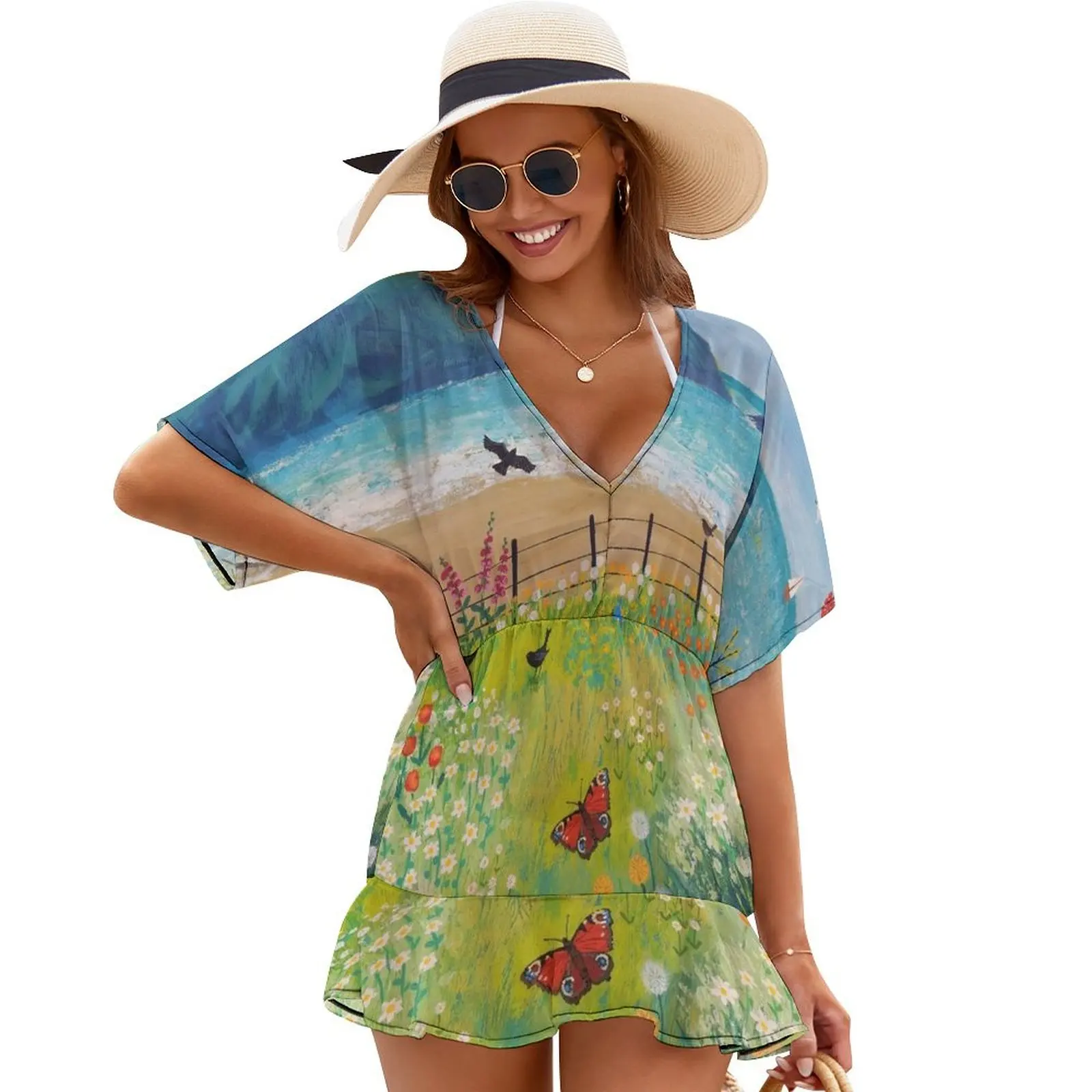 

Garden Beside the Sea Cover Ups women dress Evening gown Elegant gowns