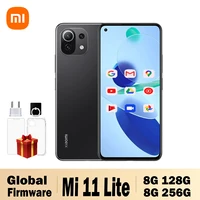 Global Firmware Xiaomi Mi 11 Lite Smartphone Cell Phones 5G  AMOLED Snapdragon 780G 64MP Full Screen 90HZ Used Phone 1