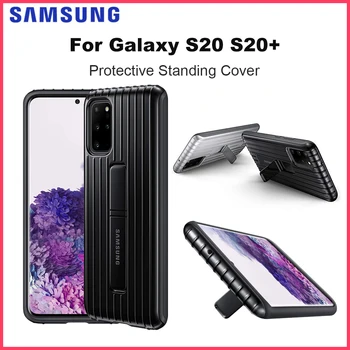Custodia protettiva per smartphone originale Samsung per Galaxy S20 S20 + S20Plus 5G Custodia per telefono S20 Cover per supporto in piedi