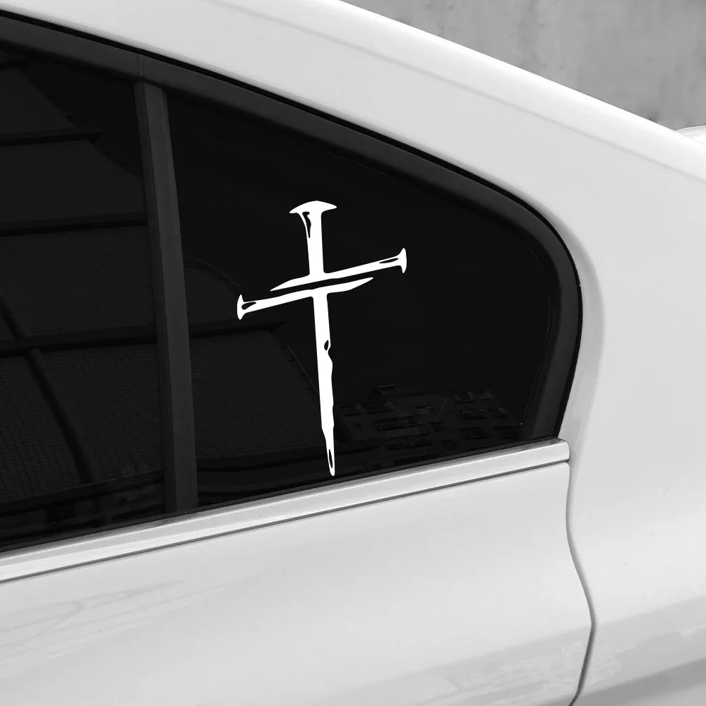 Creative Waterproof Vinyl Decal Sticker for Cars and Motorcycles – God Bless Design