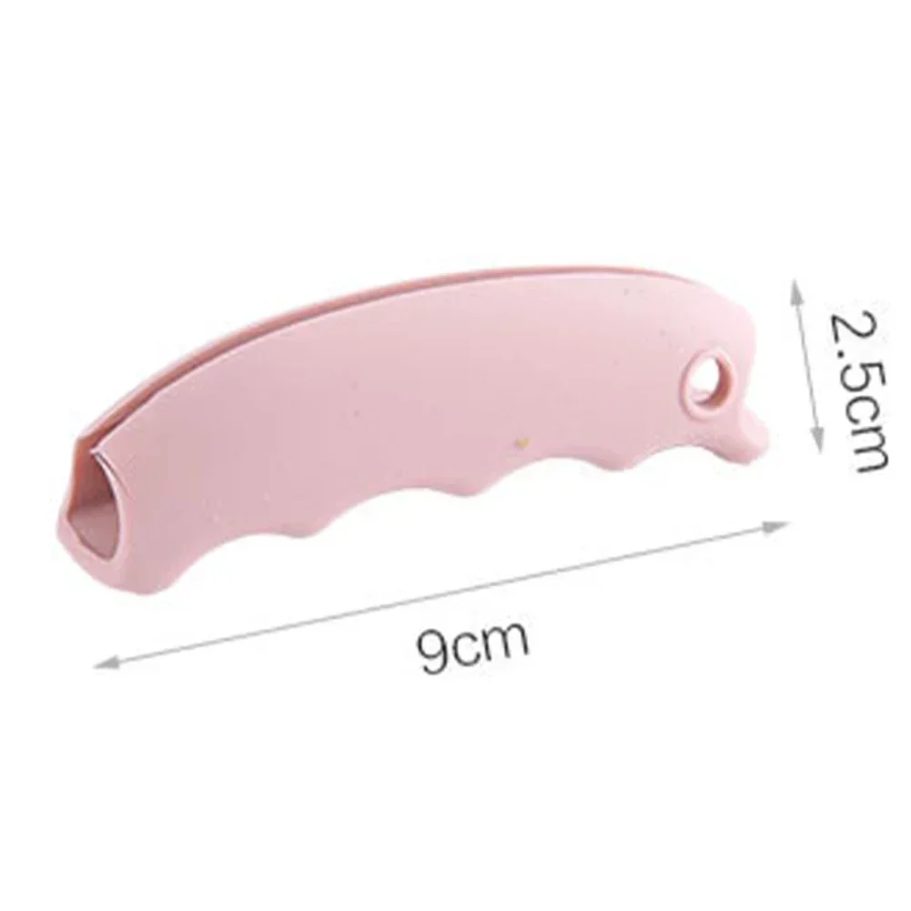 Grocery Bag Holder Comfortable Portable Silicone Mention Dish For Shopping Bag To Protect Hands Trip Grocery Bag Holder Clips Handle Carrier 1PCS