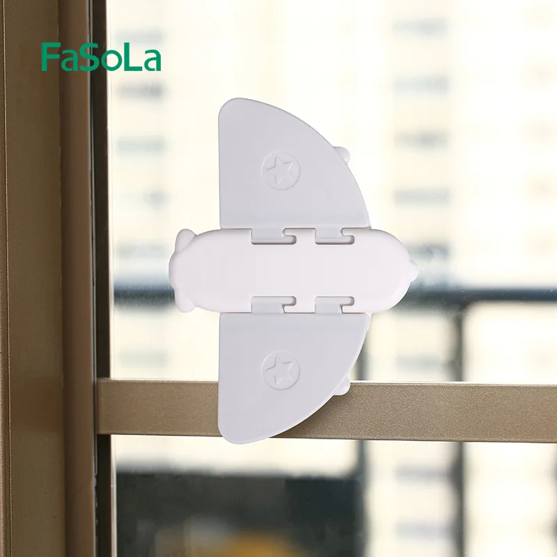 

Youpin 2Pcs Sliding Window Lock Of Aircraft Child Safety Window Lock No Punching Acrylic Adhesive Thick Durable Lock