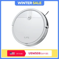 ILIFE X3 Robot Vacuum Cleaner, Tangle-free 3000Pa Suction, 120 Min Runtime, Self-Charging Robotic Vacuum, 2.4GHz WiFi/App/Alexa 1