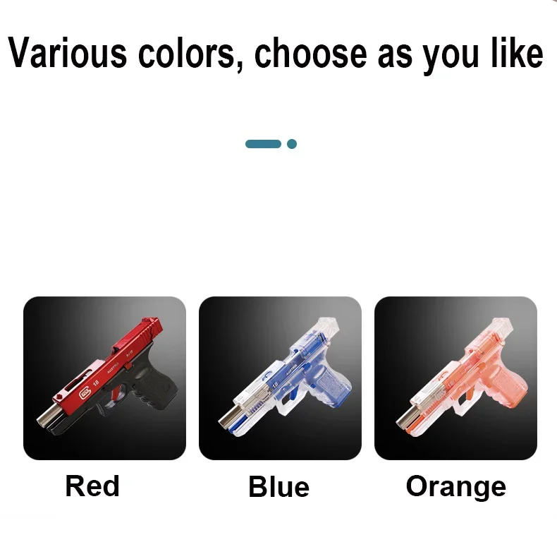 Toy Guns Children Glock Empty Chamber Hanging Machine Gun Quick Release Manual Boy Q1 Lower Magazine