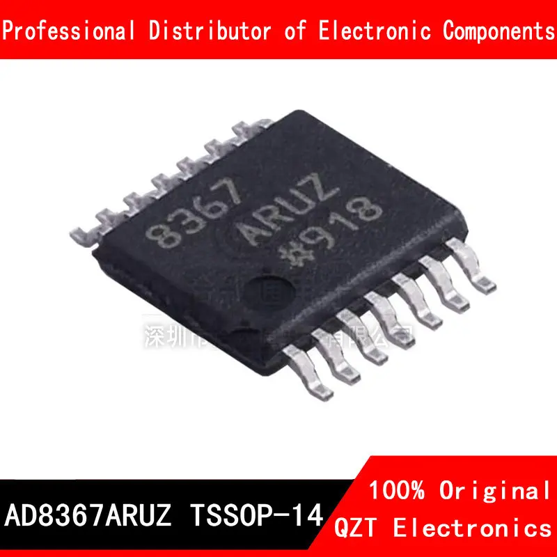 

10pcs/lot AD8367ARUZ TSSOP AD8367 AD8367A AD8367AR AD8367ARU TSSOP-14 new original In Stock