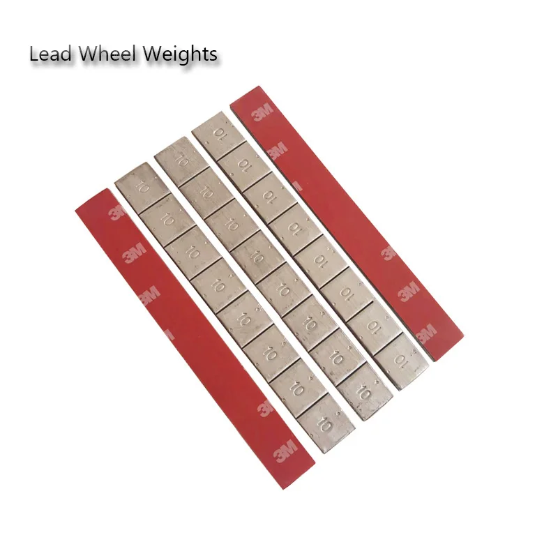 5pcs Sets Lead Wheel Balance Weight/ Car Tire Balancing Blocks Adhesive